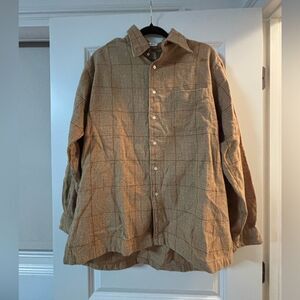 Creighton Vintage Wool Button Down (L)